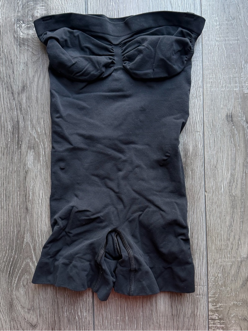 SKIMS Black Strapless Bodyslip Shapewear